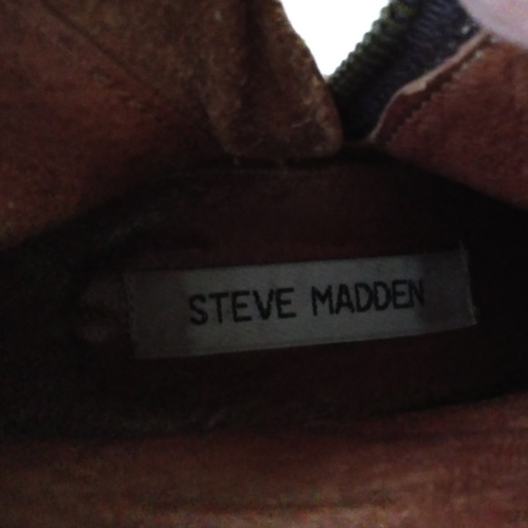 Steve Madden 9M Arling Ankle Bootie Brown 🧿 HP 🧿 - Picture 6 of 7